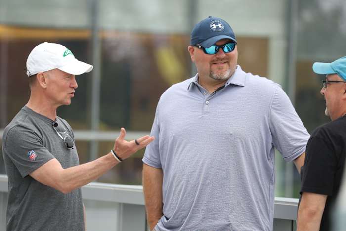 Jets' general manager Joe Douglas on July 19